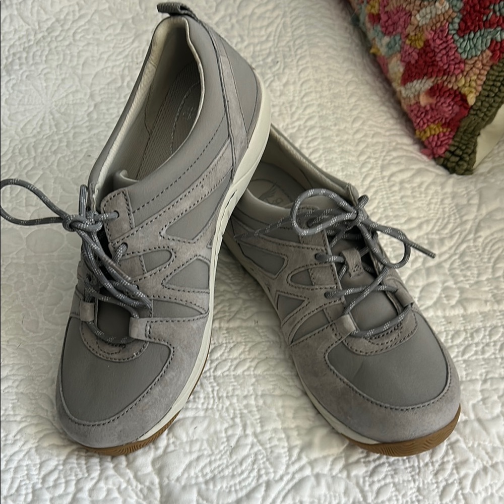 Dansko Gray Sneakers Minimalist Comfort Design